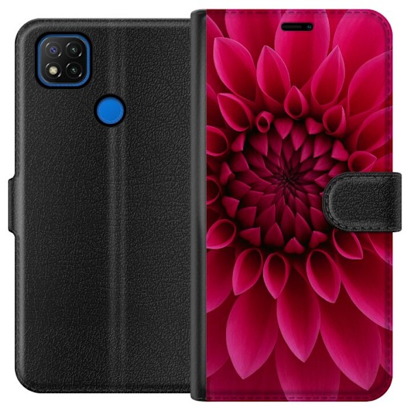 Xiaomi Redmi 9C Lommeboketui Rosecore