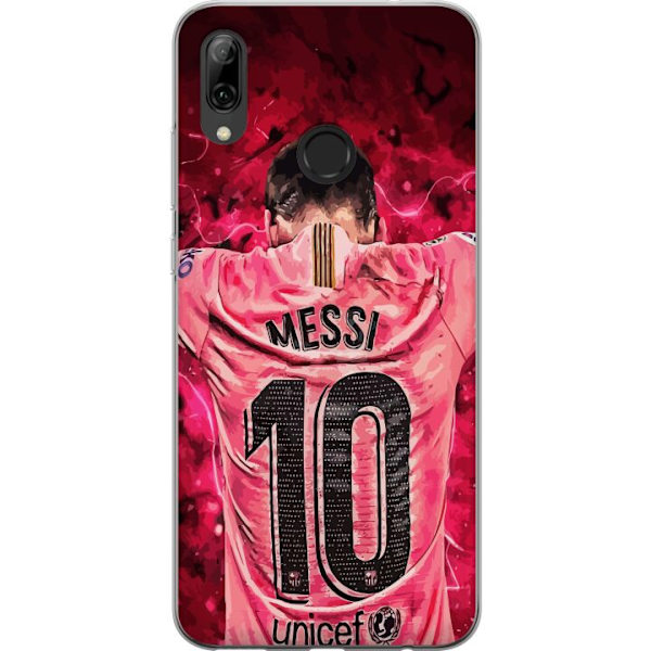 Huawei P smart 2019 Läpinäkyvä kuori Messi Jalkapallo Barcelona Argentiina Motivoiva Legendaarinen Pelaaja FC Barcelona Numero 10 Urheilu Jalkapall