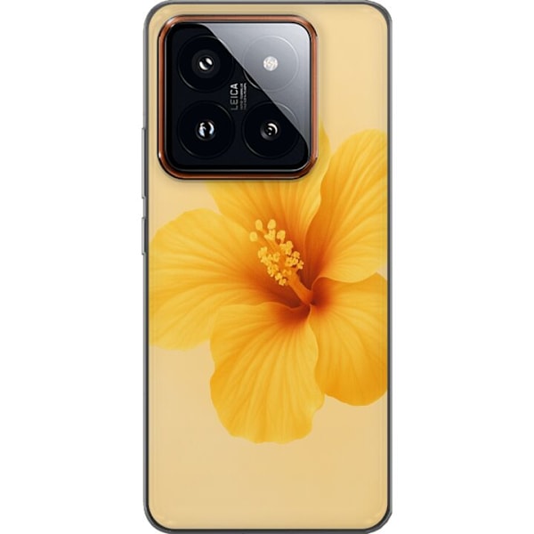 Xiaomi 14 Pro Genomskinligt Skal Lemon Zing