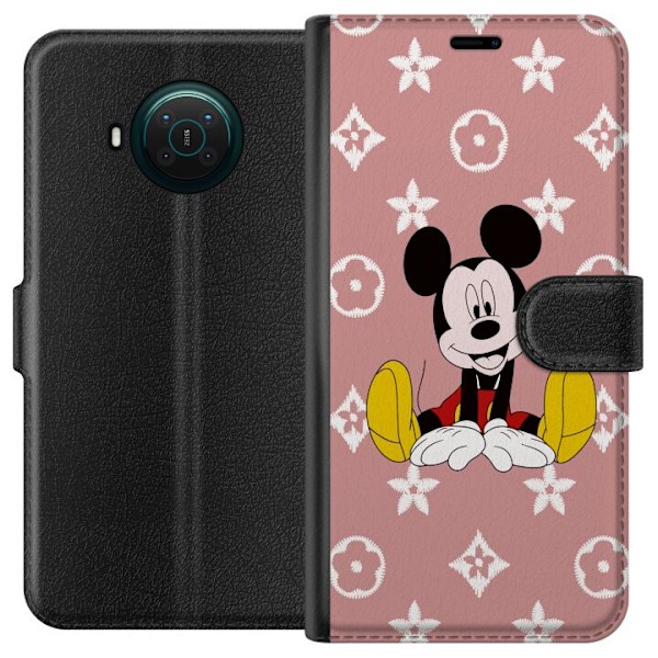 Nokia X20 Plånboksfodral Mickey Mouse