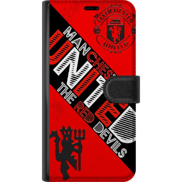 Apple iPhone SE (2022) Tegnebogsetui Manchester United FC