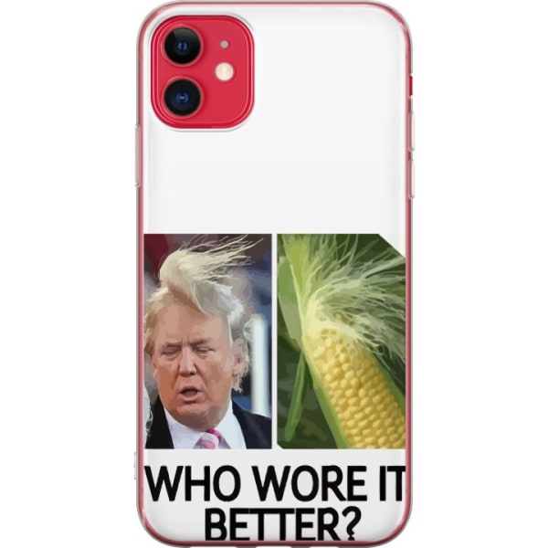 Apple iPhone 11 Gennemsigtig cover Trump