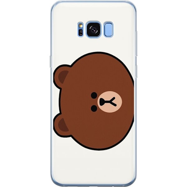 Samsung Galaxy S8+ Gennemsigtig cover Rund Bjørn