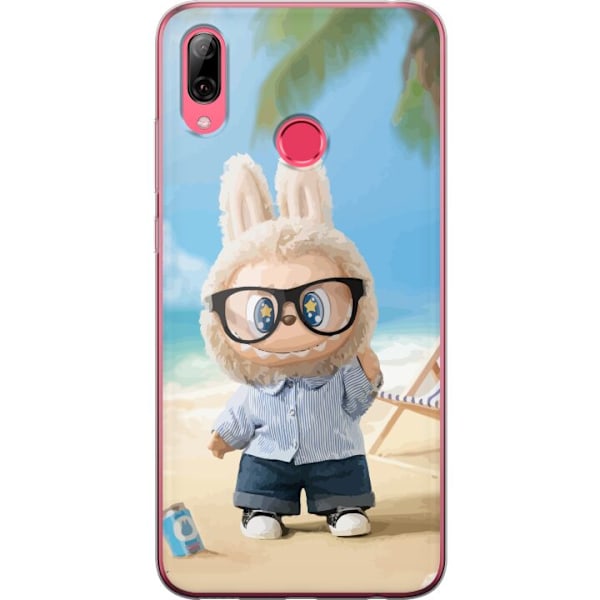 Huawei Y7 (2019) Läpinäkyvä kuori Labubu Tummat Unelmat