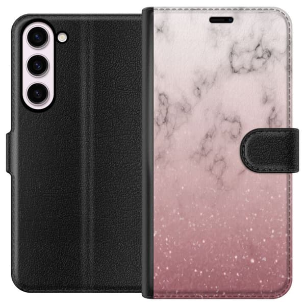 Kompatibelt Plånboksfodral till Samsung Galaxy S23+ Rosa