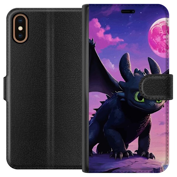Apple iPhone X Plånboksfodral How to Train Your Dragon (Drakt