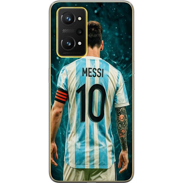Realme GT Neo 3T Gjennomsiktig deksel Messi