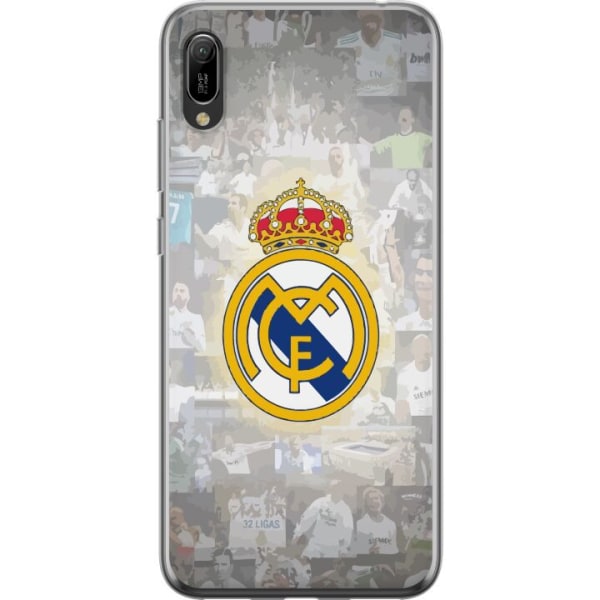 Huawei Y6 Pro (2019) Genomskinligt Skal Real Madrid