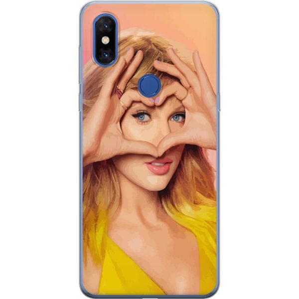 Xiaomi Mi Mix 3 Genomskinligt Skal Taylor Swift