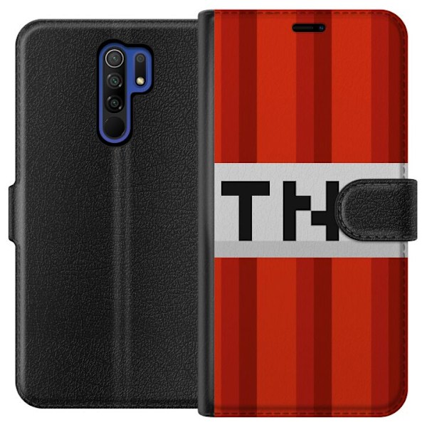 Xiaomi Redmi 9 Lommeboketui Minecraft TNT