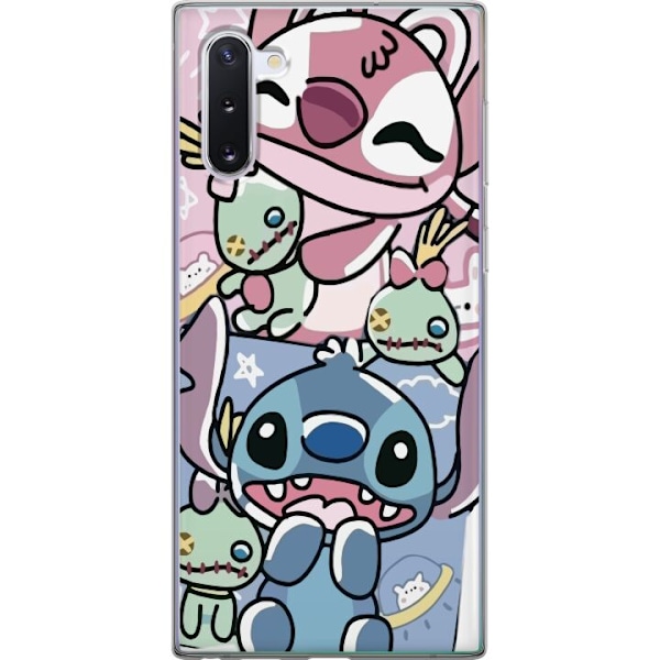Samsung Galaxy Note10 Genomskinligt Skal Stitch