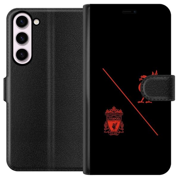 Kompatibelt Plånboksfodral till Samsung Galaxy S23+ Liverpool L.F.C.