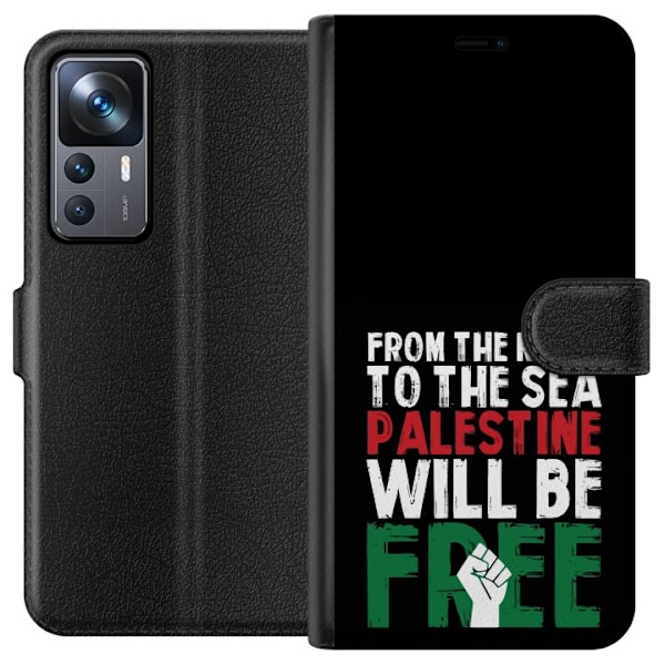 Xiaomi 12T Pro Lommeboketui Fri Palestina