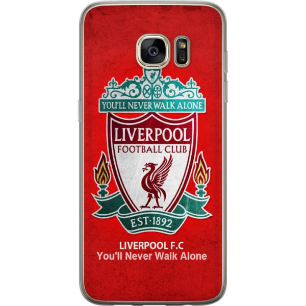 Samsung Galaxy S7 edge Gennemsigtig cover Liverpool