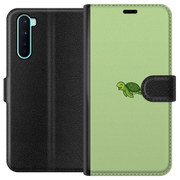 OnePlus Nord Lompakkokotelo Sköldpadda