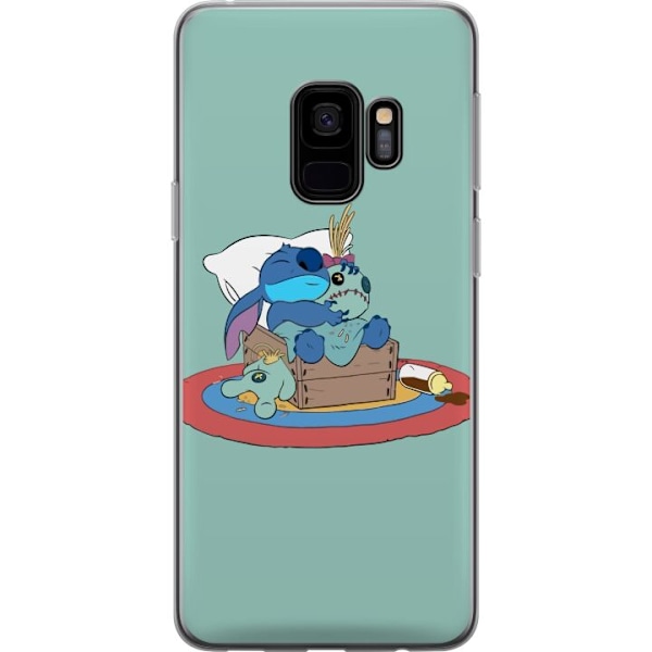 Samsung Galaxy S9 Läpinäkyvä kuori Stitch nukkui hyvin