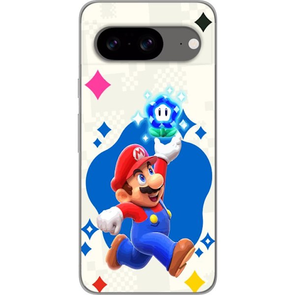 Google Pixel 8 Gennemsigtig cover Super Mario Wonder