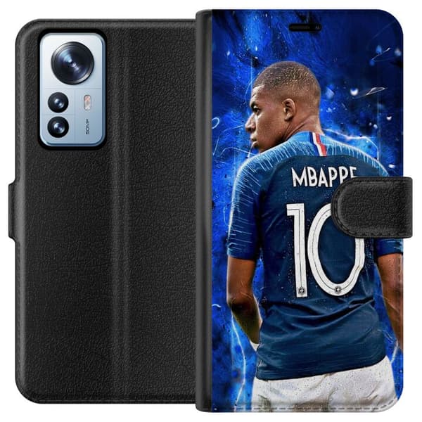 Kompatibelt Plånboksfodral till Xiaomi 12 Pro Kylian Mbappé
