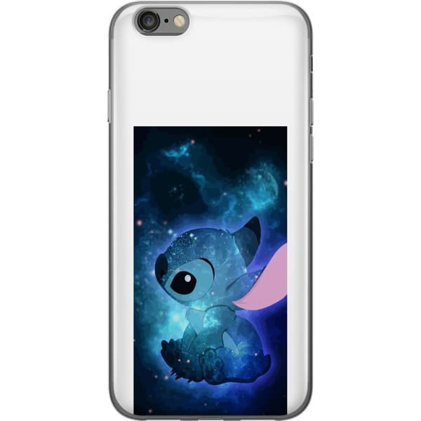 Kompatibelt Mobildeksel til Apple iPhone 6 Galaxyinspirert Stitch med stjernehimmel og romtema blå