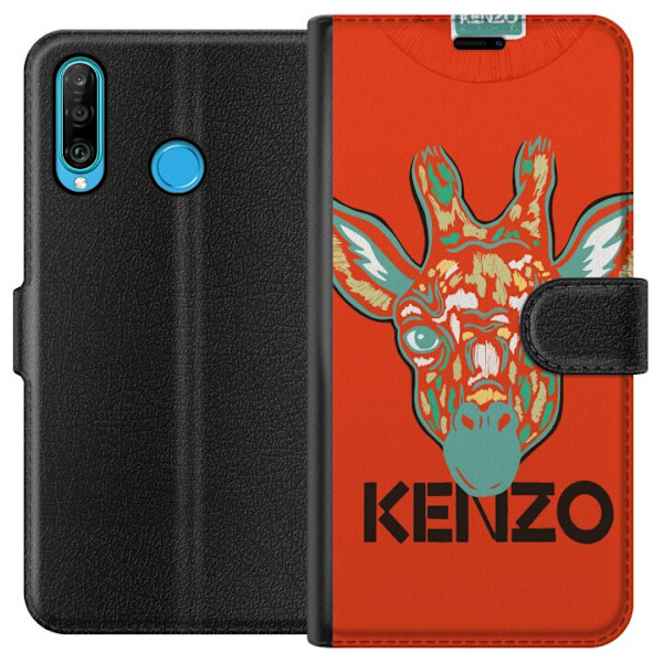 Huawei P30 lite Tegnebogsetui Kenzo