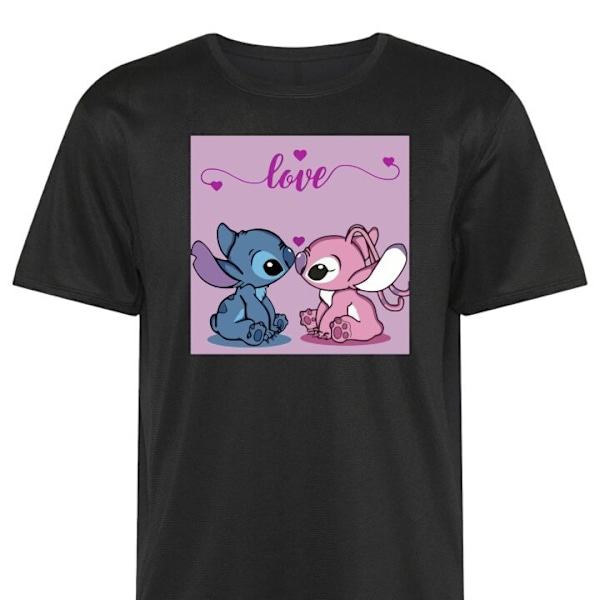 Treeni T-paita | Urheilu T-paita Aikuisille Lilo & Stitch - An Keskikokoinen
