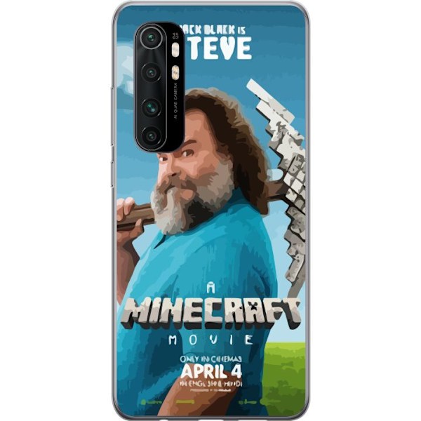 Xiaomi Mi Note 10 Lite Läpinäkyvä kuori Minecraft-elokuva