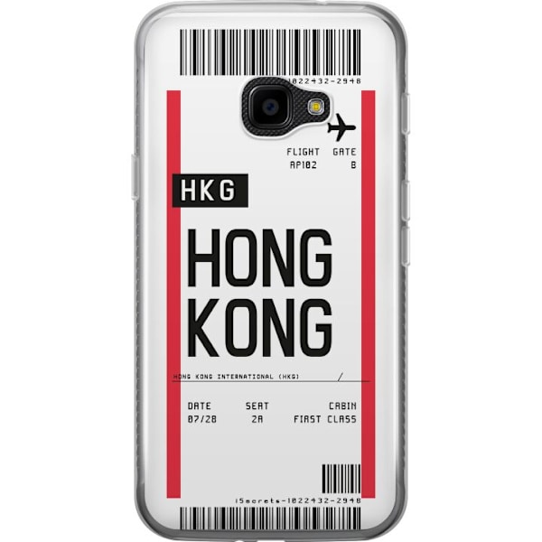 Samsung Galaxy Xcover 4 Genomskinligt Skal Hongkong