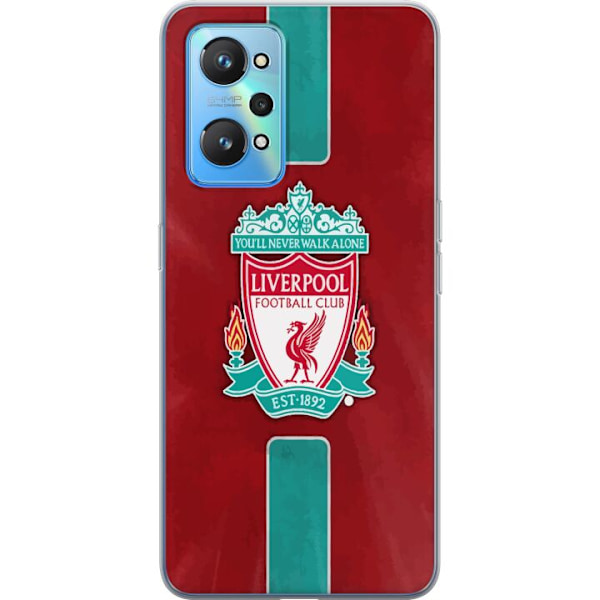 Realme GT Neo2 Gennemsigtig cover Liverpool FC - Klassisk Fodboldstolthed i Rødt