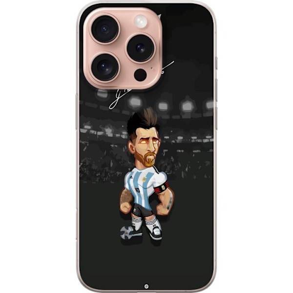 Apple iPhone 16 Pro Läpinäkyvä kuori Messi