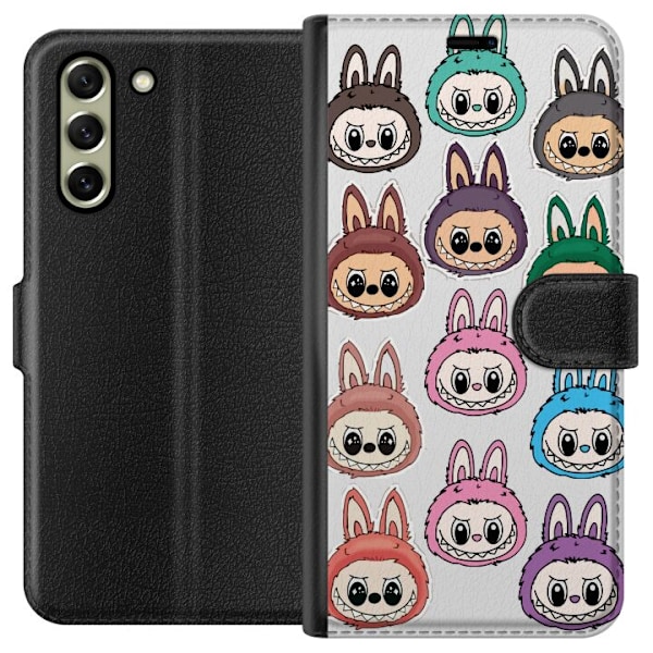 Samsung Galaxy S21 FE 5G Plånboksfodral Labubu Macaron Monste