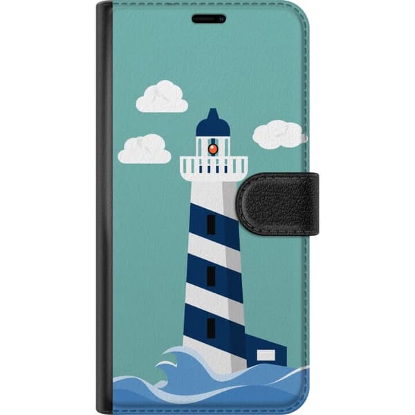 Kompatibelt Lommeboketui til OnePlus 9 Turkis firefarget grafikk turkis