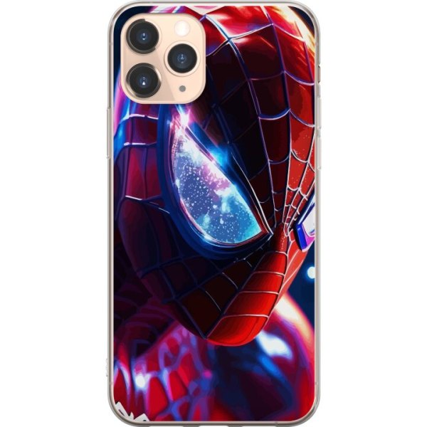 Apple iPhone 11 Pro Läpinäkyvä kuori Spiderman