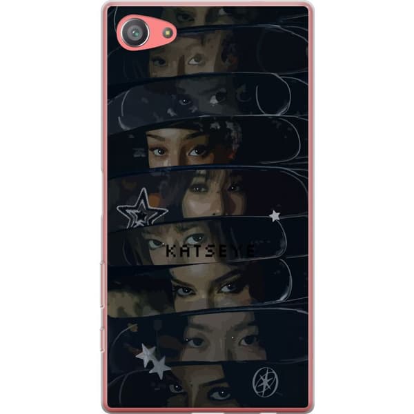 Kompatibel Mobilcover til Sony Xperia Z5 Compact KATSEYE sort