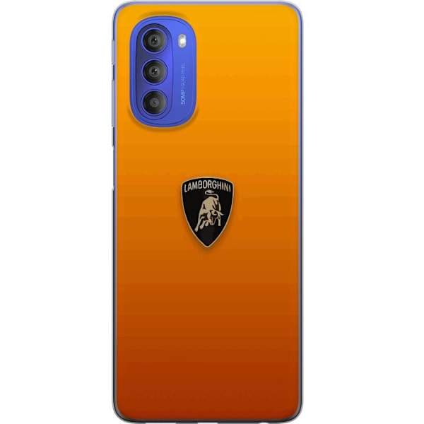 Motorola Moto G51 5G Läpinäkyvä kuori Lamborghini