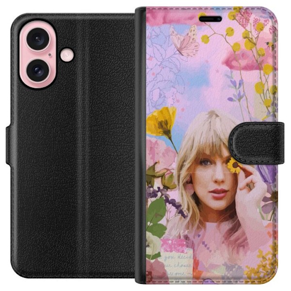 Apple iPhone 16 Lompakkokotelo Taylor Swift