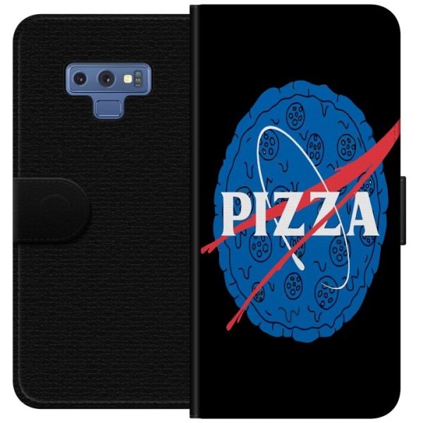 Samsung Galaxy Note9 Lompakkokotelo Pizza Nasa