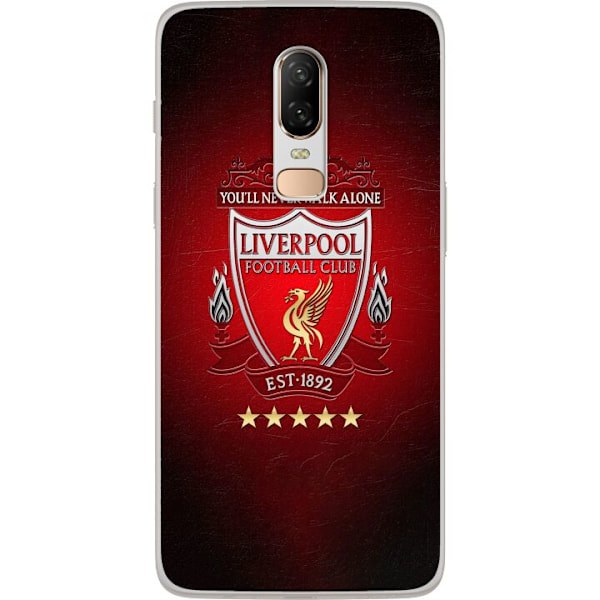 OnePlus 6 Genomskinligt Skal YNWA Liverpool