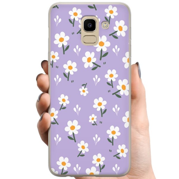 Samsung Galaxy J6 TPU Mobilskal Pretty Romance