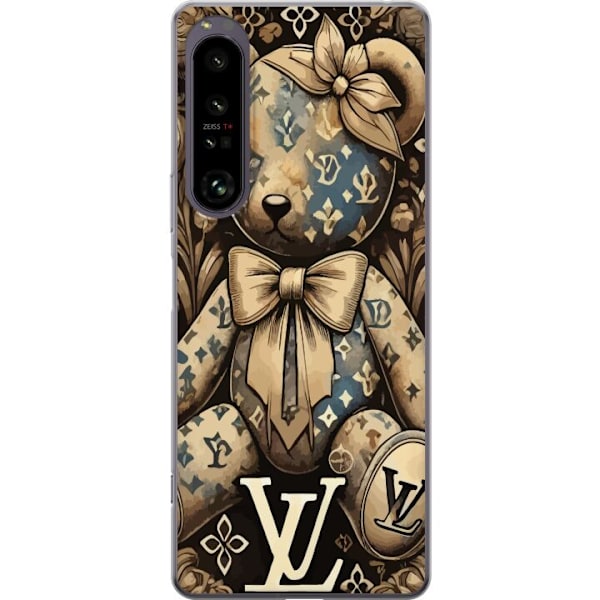 Sony Xperia 1 IV Läpinäkyvä kuori Teddy Vuitton