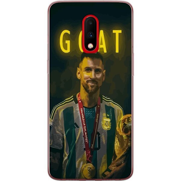 OnePlus 7 Gjennomsiktig deksel Geit Messi