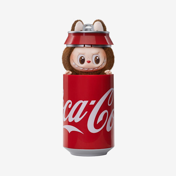 Pop Mart Labubu secret – Coca-Cola The Monsters vinyylifiguuri 17 cm – taattu salainen hahmo