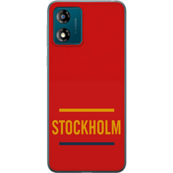 Motorola Moto E13 Gjennomsiktig deksel Stockholm – Hockey