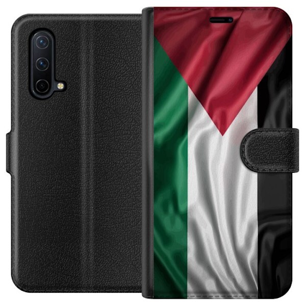 OnePlus Nord CE 5G Lompakkokotelo Palestiinan lippu – ikonin