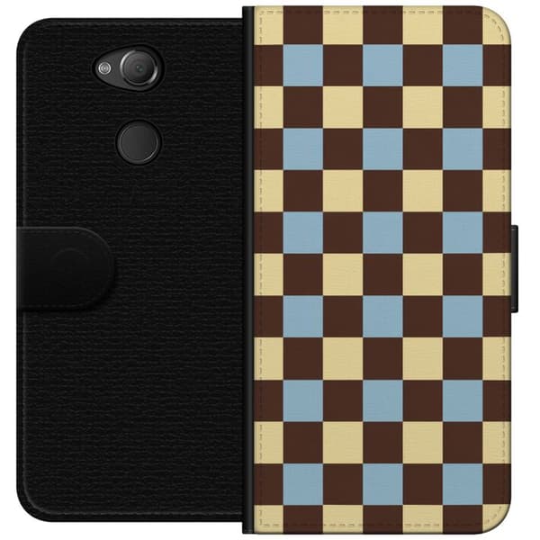 Kompatibel Tegnebogsetui til Sony Xperia XA2 Brunt pasteltern brun