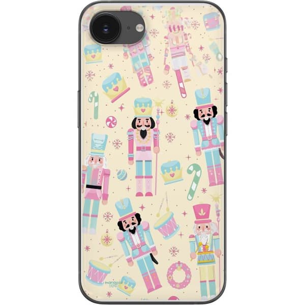 Kompatibelt Mobilskal till Apple iPhone 16e Jul rosa