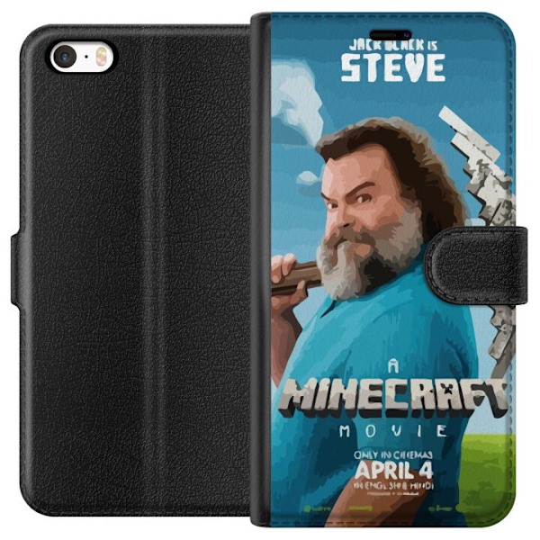 Apple iPhone 5s Lompakkokotelo Minecraft-elokuva