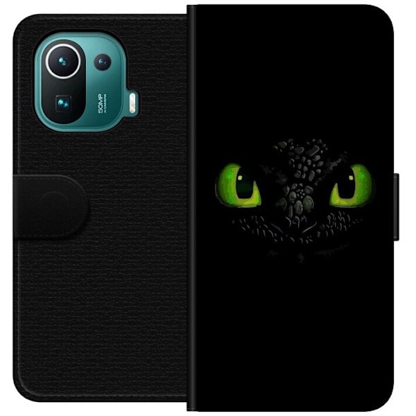 Xiaomi Mi 11 Pro Tegnebogsetui Dragetræneren