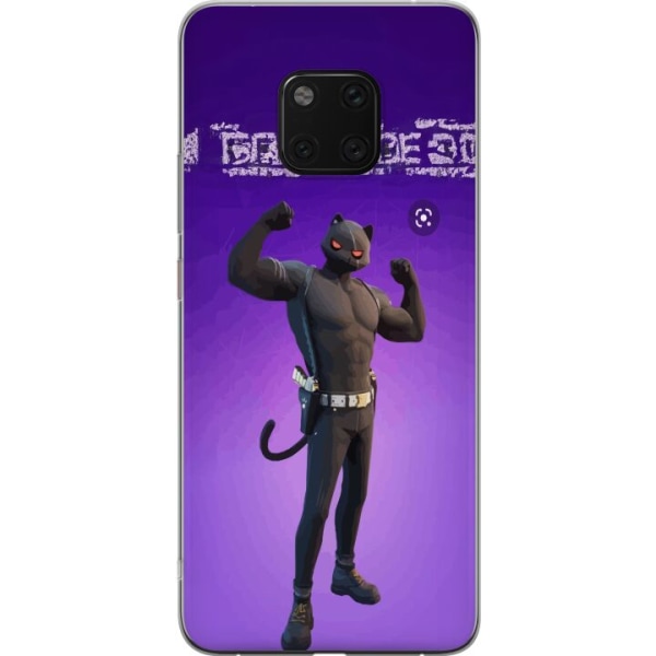 Huawei Mate 20 Pro Gennemsigtig cover Fortnite - Meowscles
