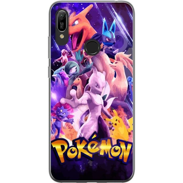 Huawei Y6 (2019) Gennemsigtig cover Pokemon