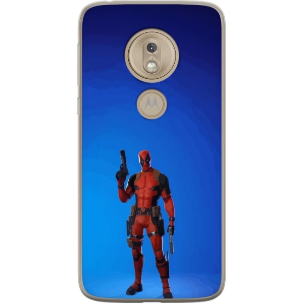Motorola Moto G7 Play Gennemsigtig cover Fortnite - Spider-Man